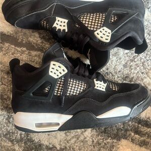 Jordan Black and White Sneakers